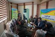 مسئول تمشیت بنیاد قزوین، مشکلات ایثارگران را بررسی کرد