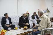 دیدار مسئولان بنیاد قزوین با خانواده شهیدان سانی‌خانی و نصیری
