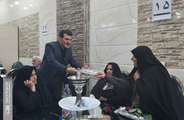 مراسم تجلیل از همسران و مادران شهدای شهرستان تاکستان به روایت تصویر