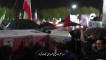 فیلم مراسم وداع با شهدای روستای نجف‌آباد قزوین
