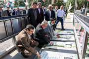 مسئولان قزوین به مقام شهدای قزوین ادای احترام کردند