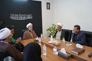 مسئولان بنیاد شهید با نماینده ولی‌فقیه در استان دیدار کردند 