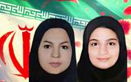 پیکر مطهر شهیدان هانیه و فائزه جهانشاهلو تشییع می‌شود
