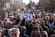 پیکر شهید امیر زمانی به آغوش خاک بازگشت