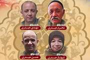 تشییع ۴ شهید در تاکستان و قمیک