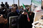  مراسم استقبال از پیکر مطهر خلبان شهید «حسین مهدویان» به روایت تصویر